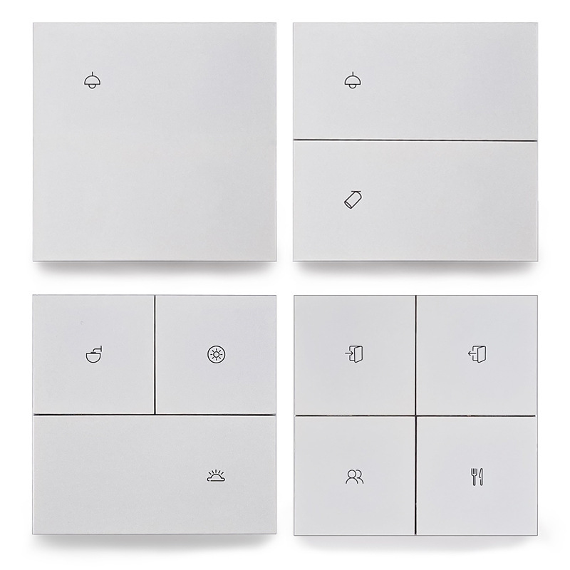 86 công tắc thông minh, bức tường WiFi thông minh, 1 bit, 2 bit, 3 bit nhãn ngẫu nhiên.