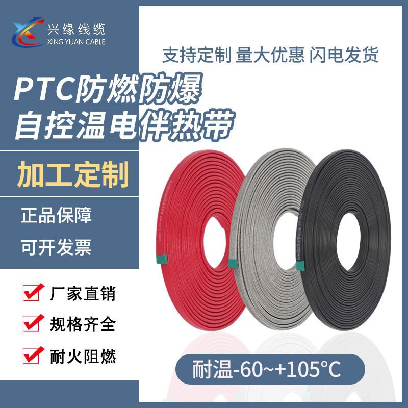 ขนาด PTC Pyro-Temperative-composed ท่อทําความร้อนเขตร้อนและความร้อนที่ไหม้ในเขตร้อน lection DXW.