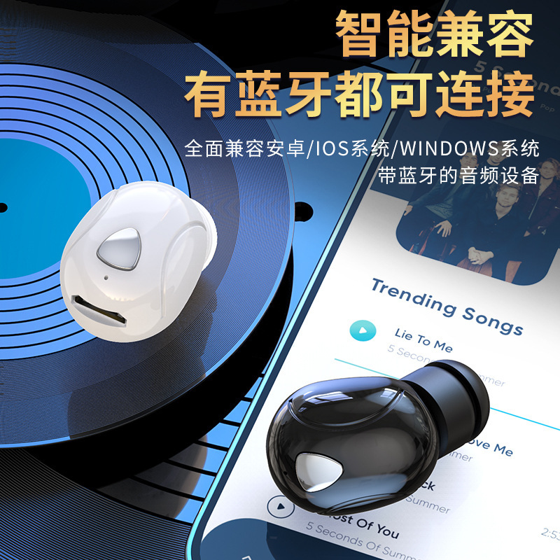 Mô hình cá nhân chéo X10 không dây điện thoại đầu răng xanh 5,2 trong trái tim bao gồm quà tặng đơn phương