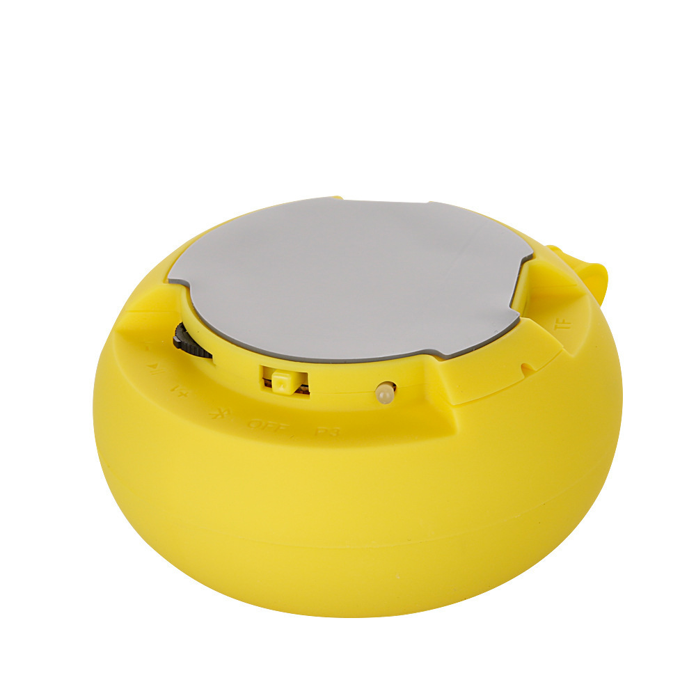 Một ngôi nhà thông minh đĩa màu Q3 có xe âm thanh nhỏ bluetooth mang theo một hộp âm thanh mini di động