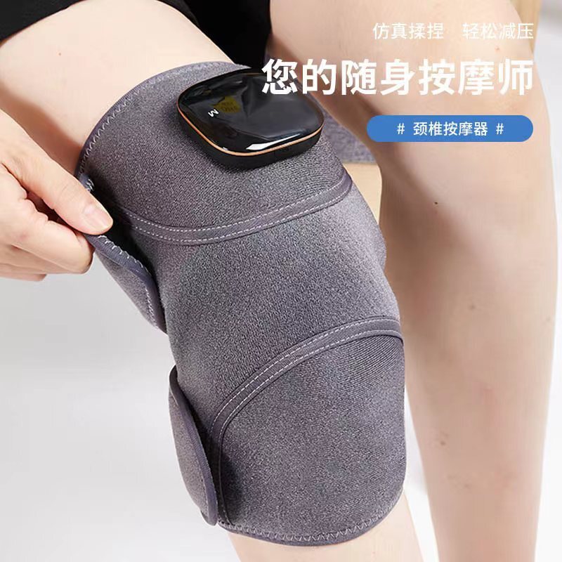 The factory is selling the knee massage instrument to heat the knee to warm the old cold leg joint.