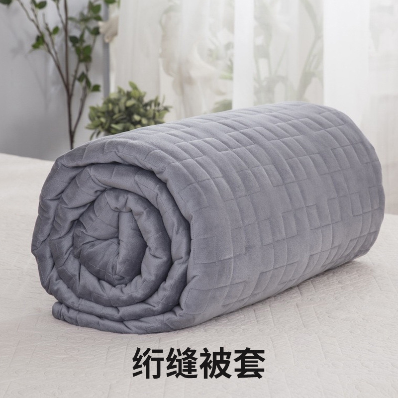 【严选】厂家供应压泡被套棉布被套绗缝被套竹纤维被套 多规格