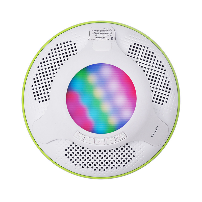 IPX 7-water-free bluetooth-box minisonics with stereo-low-sounded outdoor lights for children.