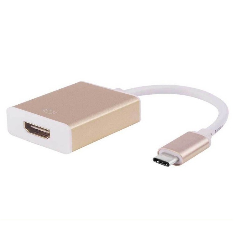USB kim loại 3. 1 to HDI Type-C để dòng độ phân giải cao HDMI