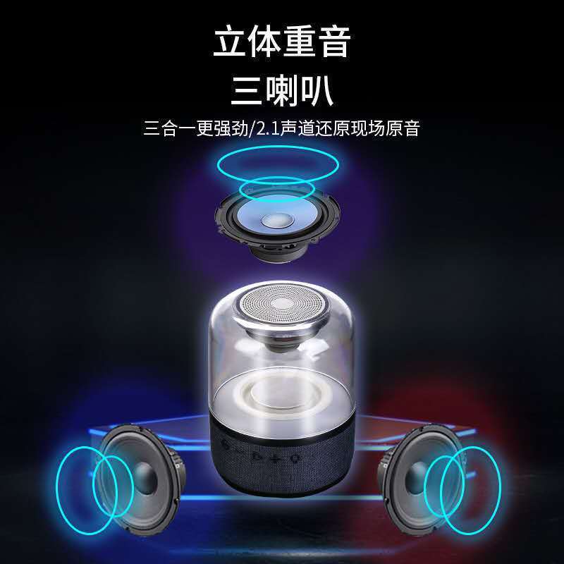 Những tinh thể xuyên răng màu xanh với một khẩu đại bác siêu thấp sáng tạo trong suốt.