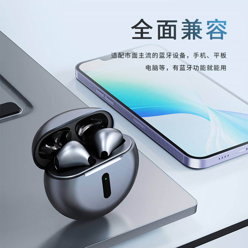Thế hệ thứ 5 J6pro vận động nửa tim không dây TWS Low-Delayed-Ear-Ewer-Ecesive