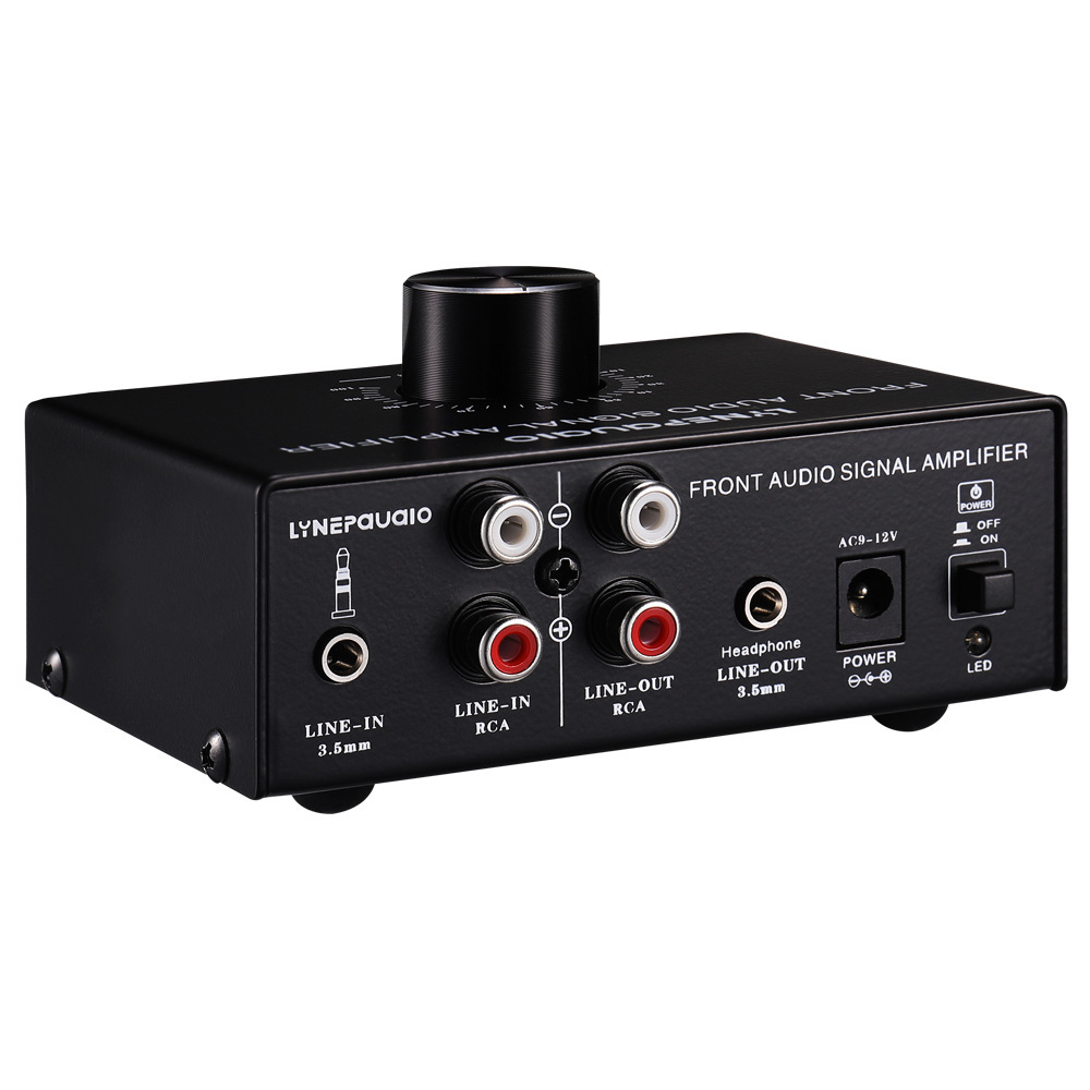 Headphones, speaker amplifiers, front-stage stereo signal amplifiers, double volume control, no loss.