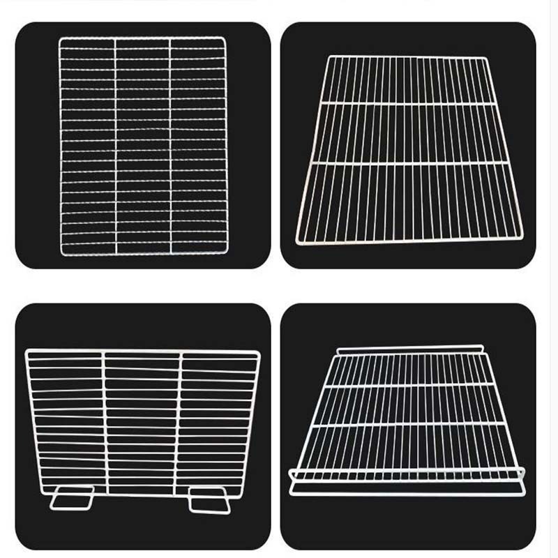 冰箱隔網冷櫃網片冰櫃白色置物架豎立隔板層架層板擱物架通用配件