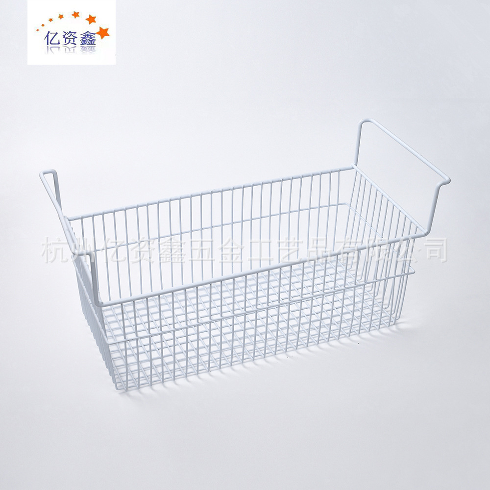 The freezer basket, the steel-wire basket, the food basket, the basket room, and the storage.