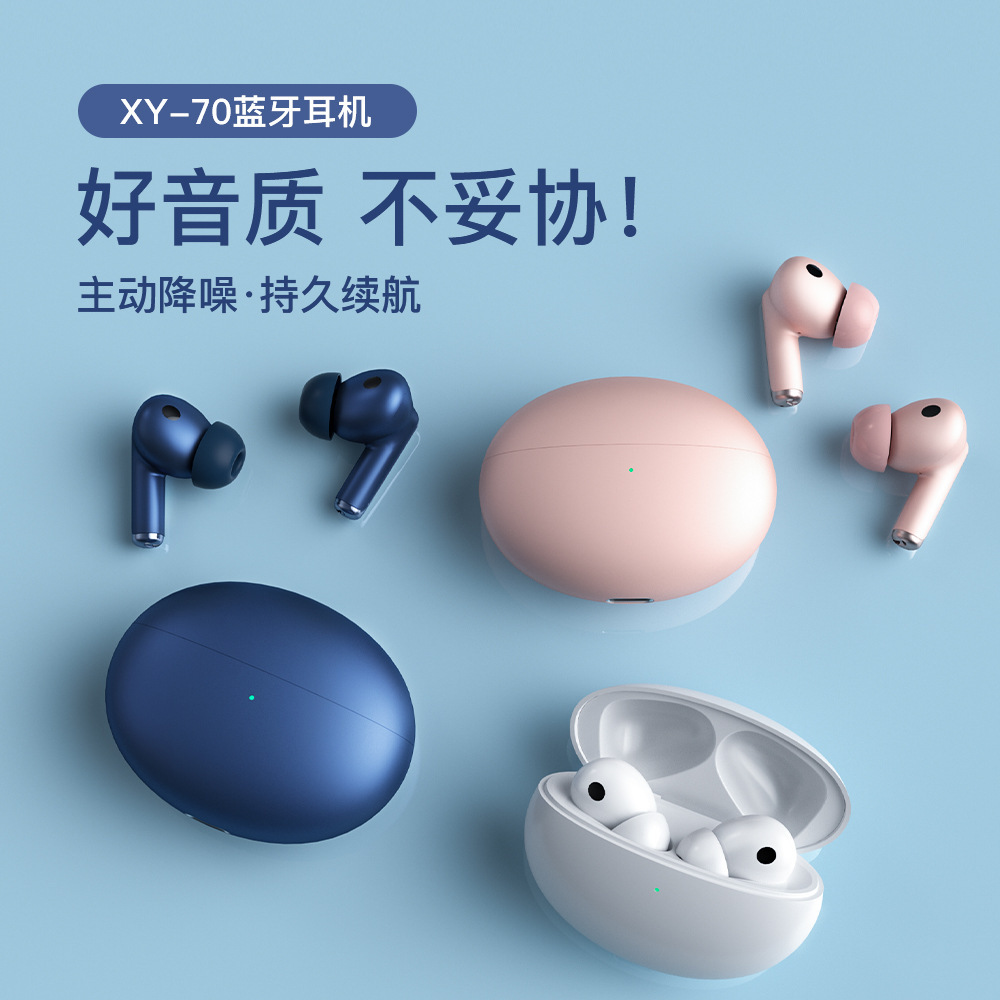 Tai nghe tai nghe của Răng xanh, cuộc gọi mới của ANC, âm thanh 5.3 Wireless, thiết bị nghe xuyên suốt.