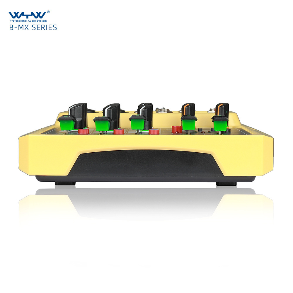 Cross-border 4x4 conference sound U.S.B. Bluetooth audio processor, K-song live sound card