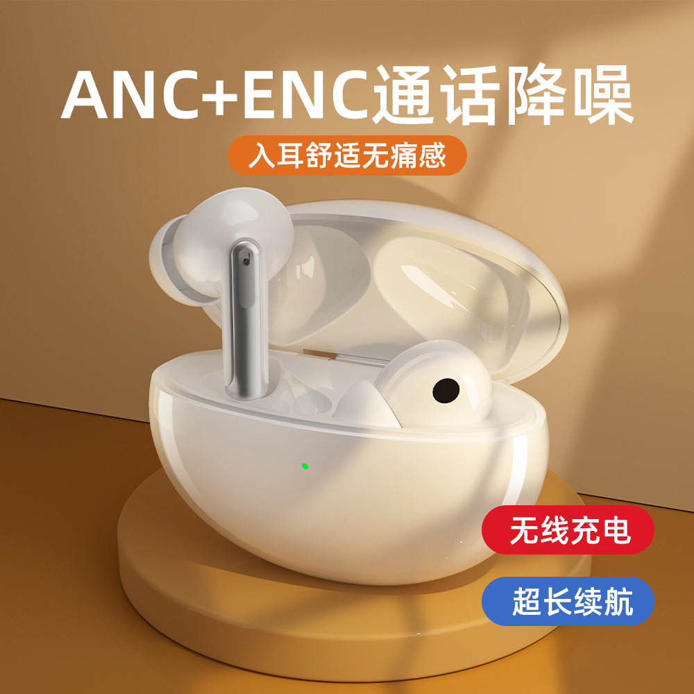 Tai nghe tai nghe của Răng xanh, cuộc gọi mới của ANC, âm thanh 5.3 Wireless, thiết bị nghe xuyên suốt.