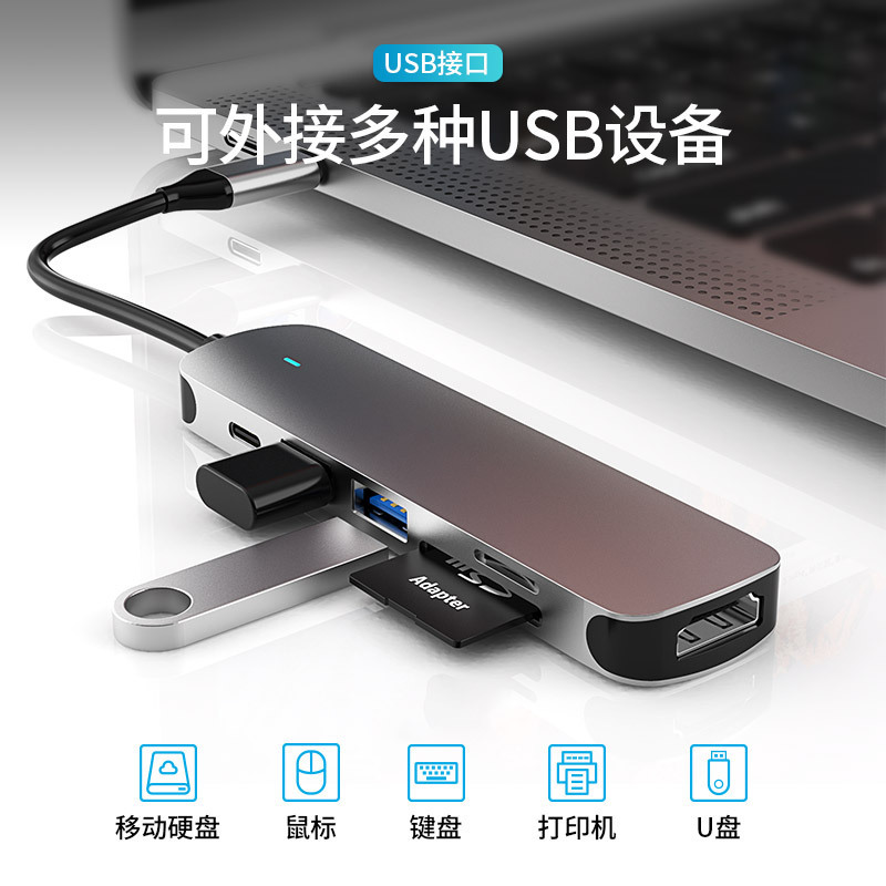 Phần mở rộng kiểu hdmi với tia điện máy tính 3-net kết nối TF/