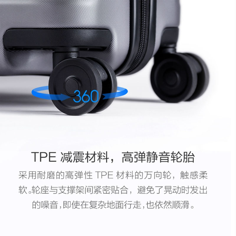 Một hộp nâng 20 inch trong hộp du lịch.