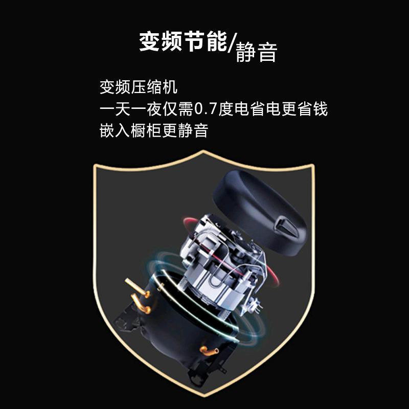Nó lạnh và lạnh ở đáy tủ lạnh được nhúng đầy đủ, và nó là một nguồn tủ lạnh siêu mỏng được giấu kín.