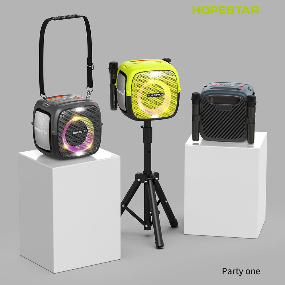 Loa trầm di động Bluetooth HOPESTAR PartyOne 80W 2 micro