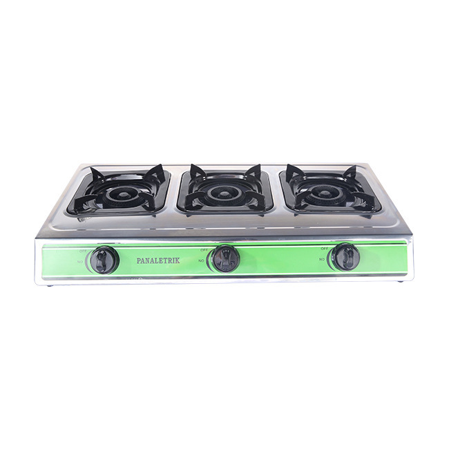 Cross-border distribution of gas stove cookers for household two-headed stainless gas stoves