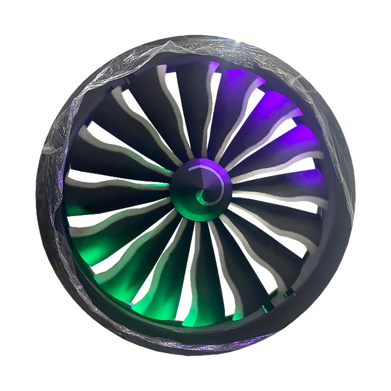 The stage engine fan light bar, LED full-coloured, color-changed horse-run industrial windmill wholesale.