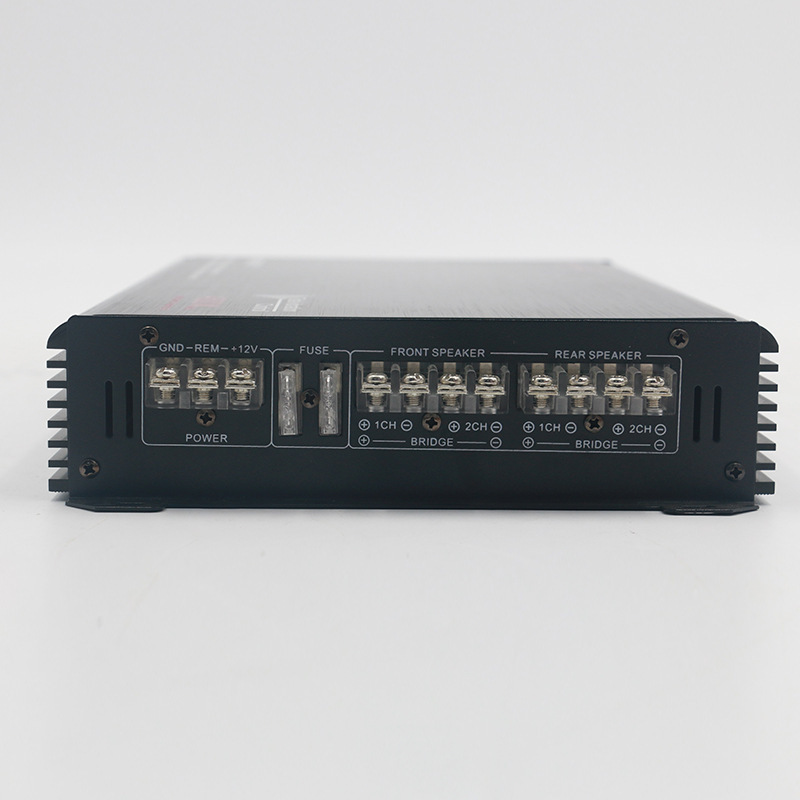 Nhà máy trực tiếp bán âm thanh trên xe, điện 12V lớn, khối lượng 4x, bộ khuếch đại xe.