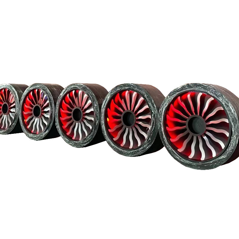 The stage engine fan light bar, LED full-coloured, color-changed horse-run industrial windmill wholesale.