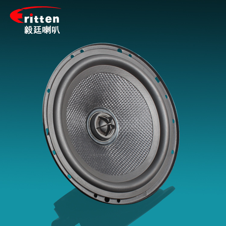 Cung cấp kèn xe dài 6.5 inch 4-040 watts, chất lượng cao sợi baskt cao su bao cao su, loa tần số đầy đủ