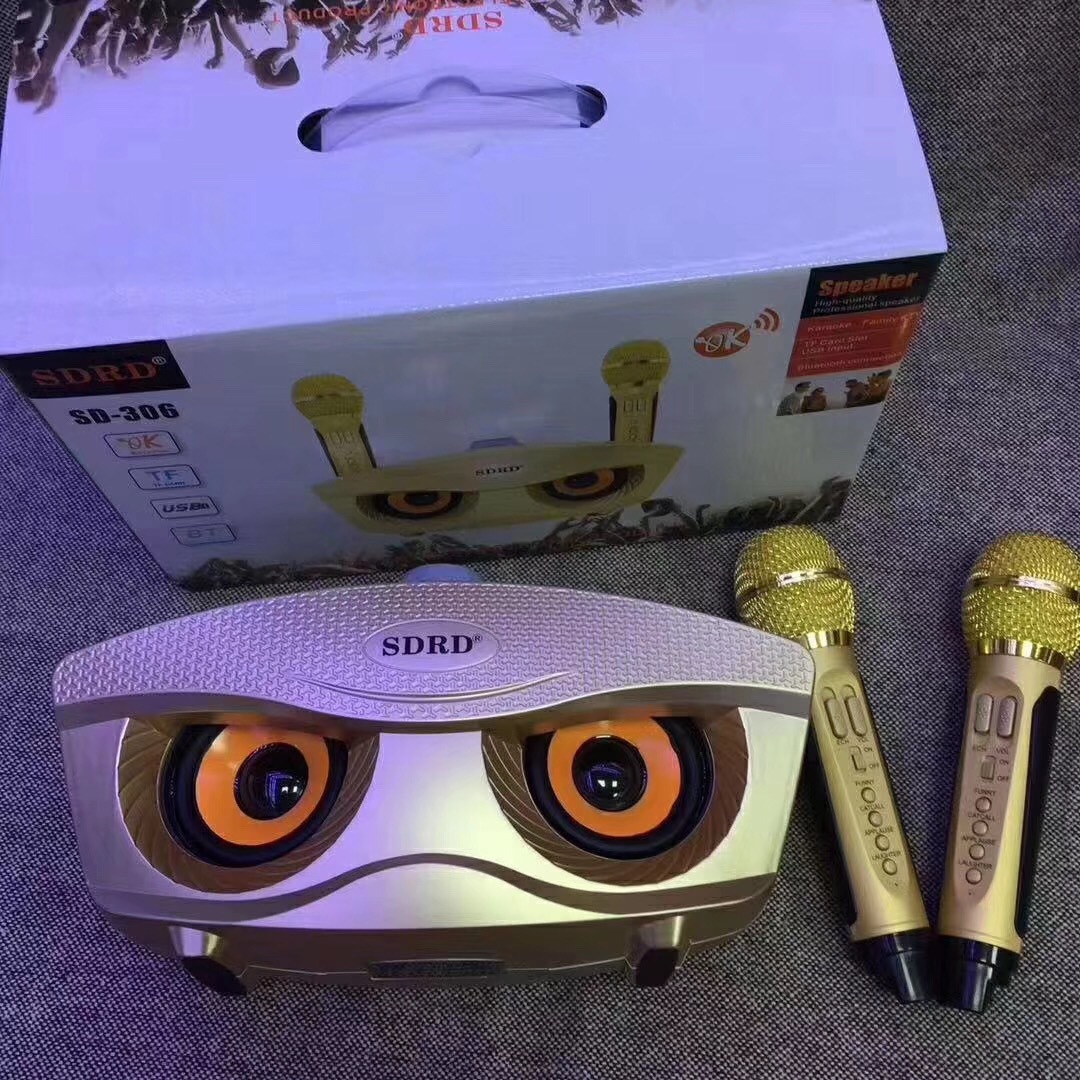 Một con cú, SD306 nhà dựa trên KTV Wireless Soundbox, một kích cỡ-tất cả K-Mike.