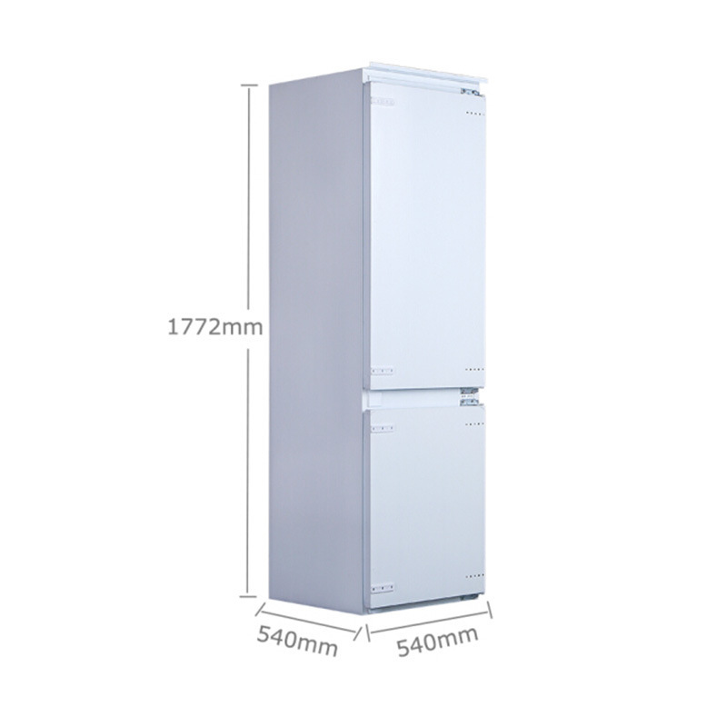 Công ty hỗ trợ sản xuất tự chế hai tủ lạnh không có băng, tủ lạnh dựa trên tủ lạnh.