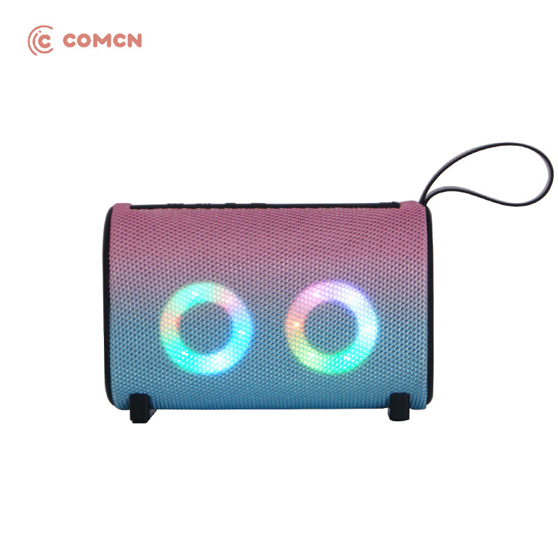 2024 new multi-colour gradient bluetooth soundbox TWS interconnected portable RGB outdoor soundbox