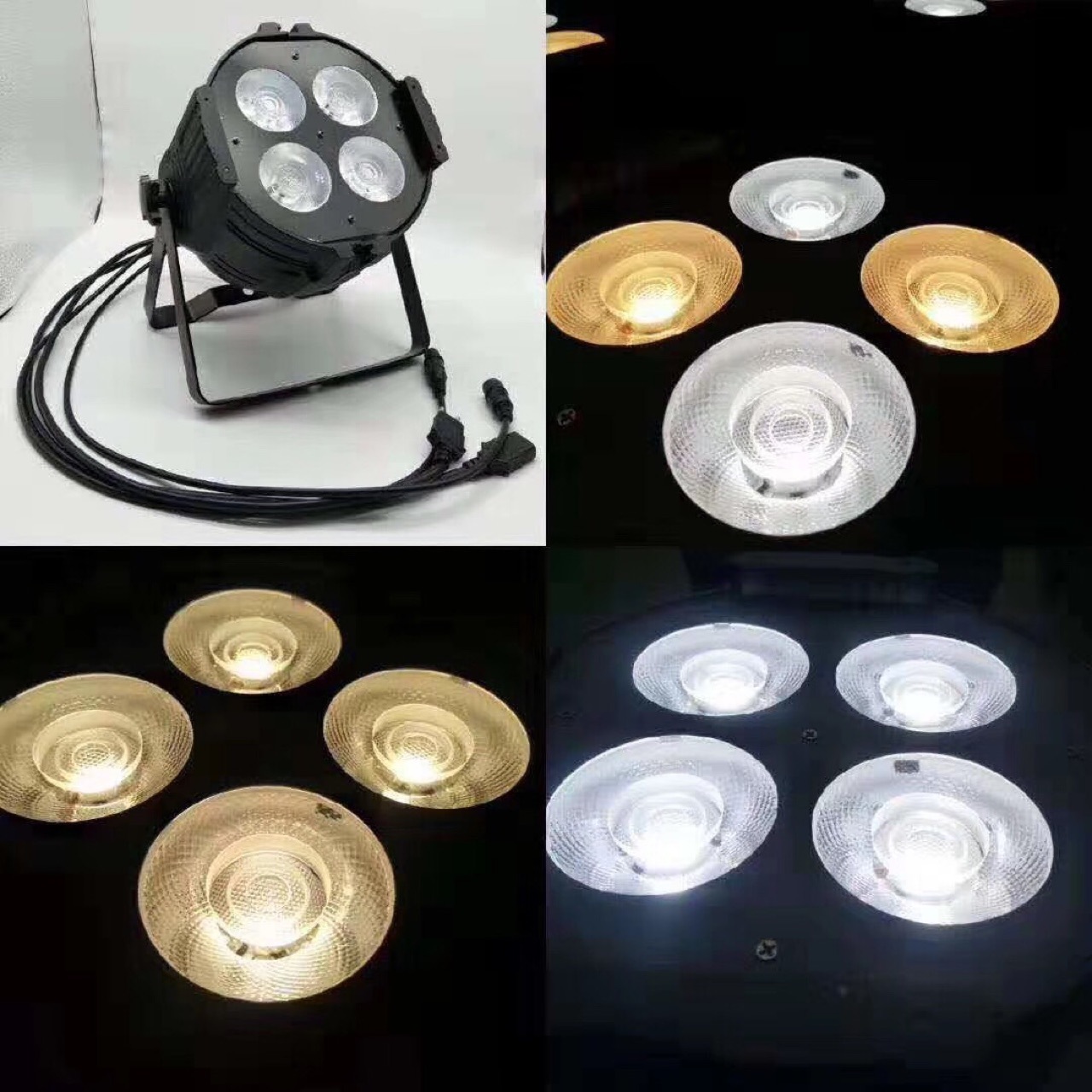 Đèn LED 150W/200W Cửa hàng ánh sáng cho đám cưới hai màu.