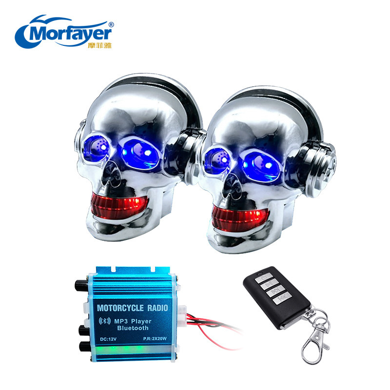 Hàng nóng và lạnh để bảo vệ nước khỏi âm thanh của đầu lâu màu xanh MP3.