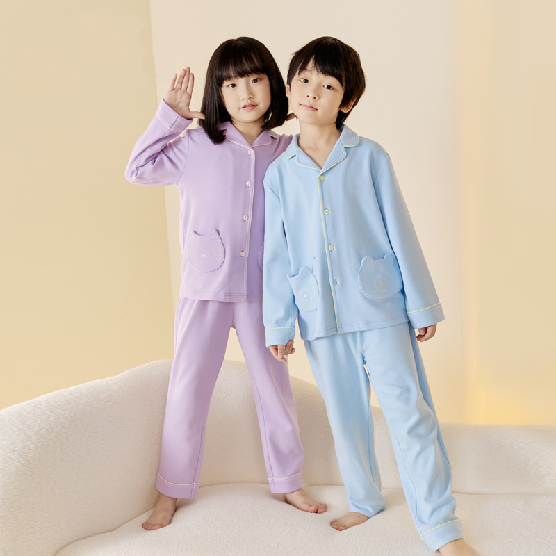 Pyjamas tùy chỉnh cho con gái và con trai và cha mẹ của họ với py-sleeved pyjama