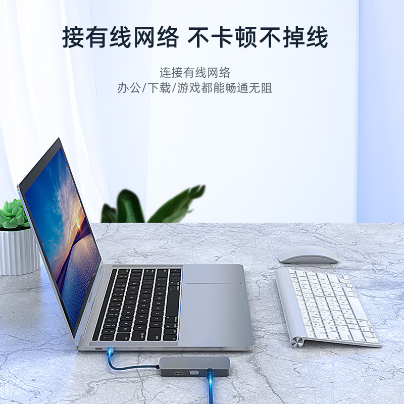 Mở rộng chi nhánh Webhub chuyển đổi pin máy tính bảng hdmi Glates.