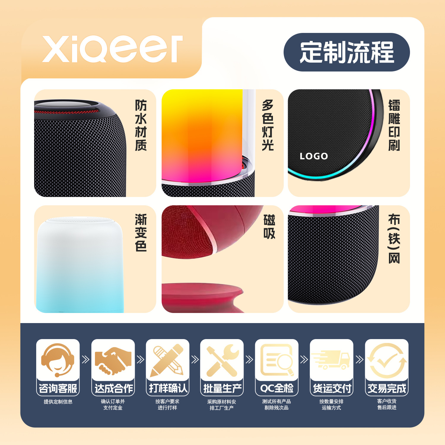 "Tai nghe Bluetooth không dây Hitcher OEM Smart Noise Business Bluetooth Headphone"