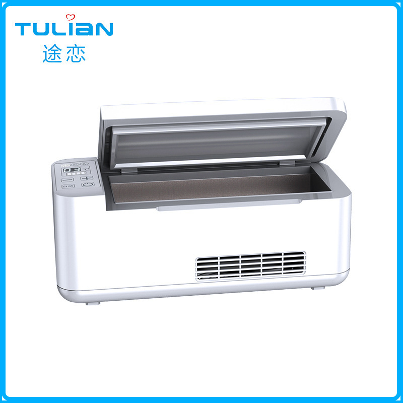 The Insulin Refrigerator Wifi version carries the car's dual-use refrigerated minivan refrigerator.