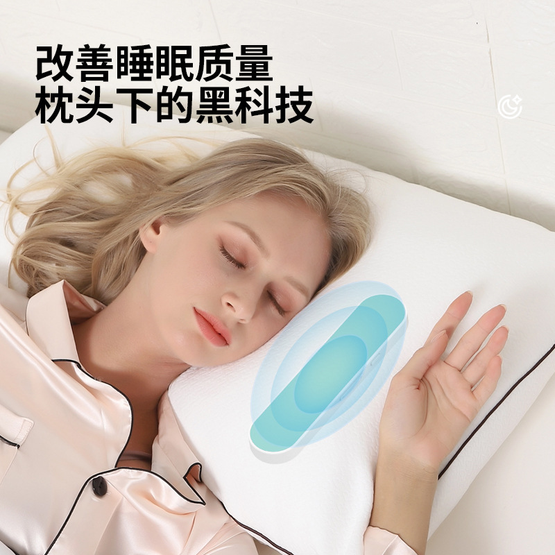 Âm thanh ngủ dưới gối người điều khiển. Ngủ trên gối nóng.