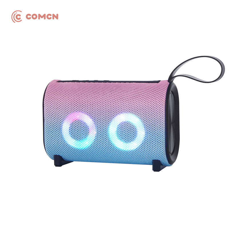 2024 new multi-colour gradient bluetooth soundbox TWS interconnected portable RGB outdoor soundbox