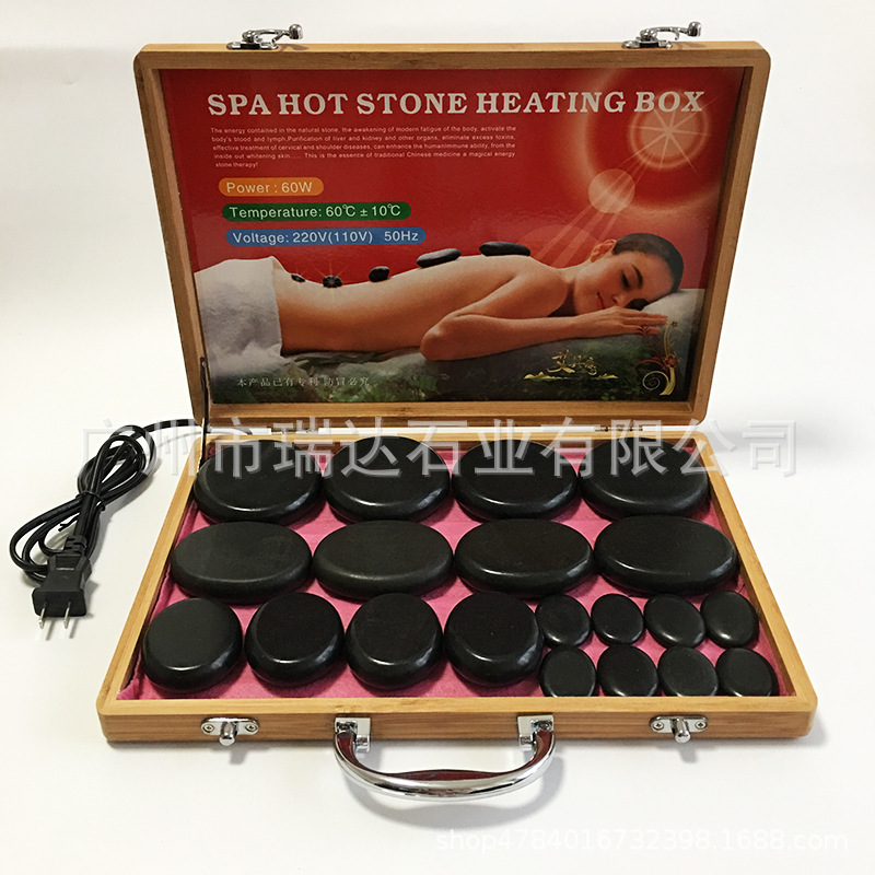 Các túi đá chứa 20 hộp tre đốt bằng tre chứa năng lượng núi lửa, sức khỏe lựu, nhà máy sản xuất tùy chỉnh.