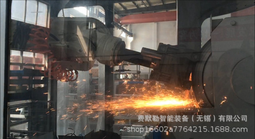 Automation of robot grinding, automatic grinding of castings, iron grinding workshops