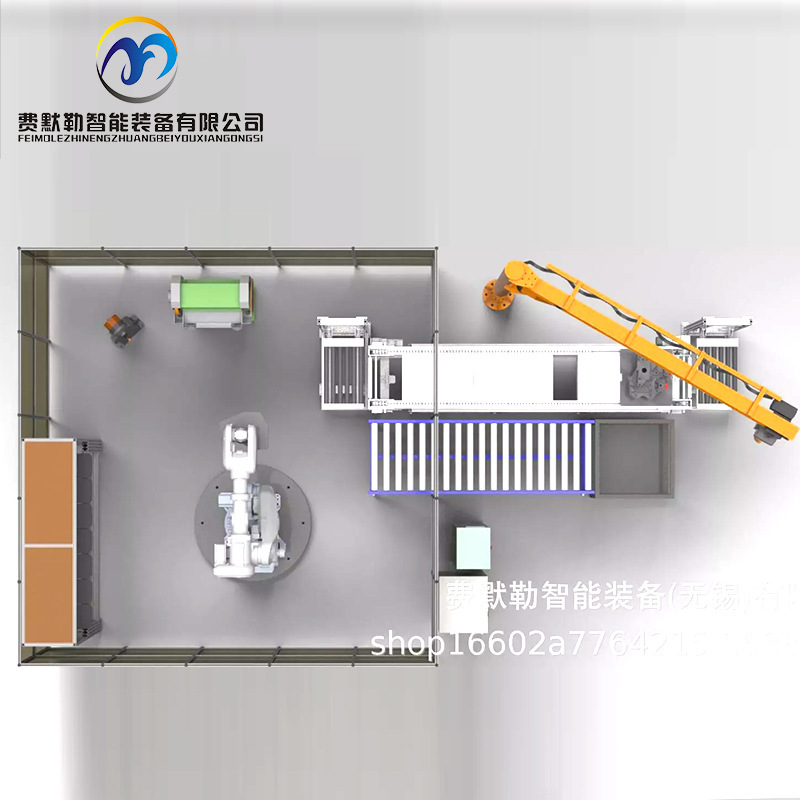 Automation of robot grinding, automatic grinding of castings, iron grinding workshops