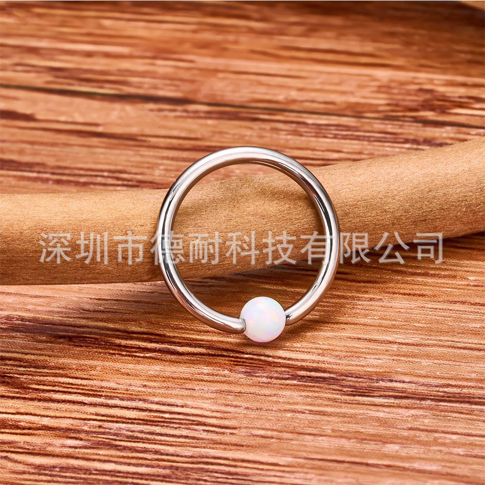 Cross-border G23, F136, round-of-the-nose penke pierced earring factory.