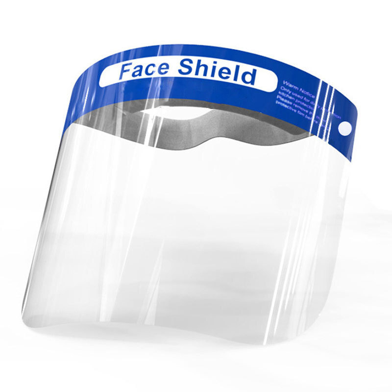 Separating masks, transparent anti-generative masks, full-face protection, rainproof, double-sided protection against foam.