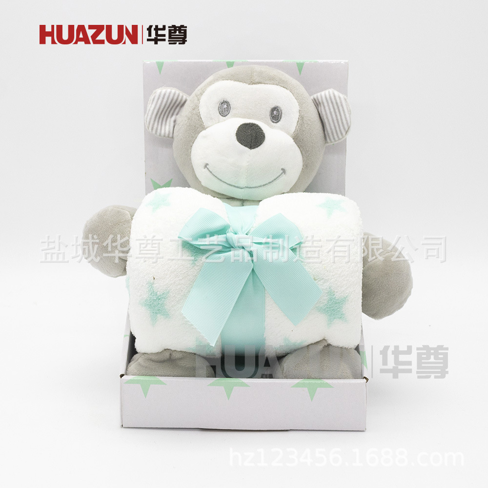 Đồ chơi bằng nhung, gấu, chăn mền, đồ chơi nhung Amazon, chăn hoạt hình.
