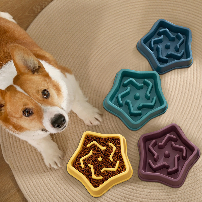 Wholesale pets slow-eating dog bowls, dog bowls, Teddy Bears.