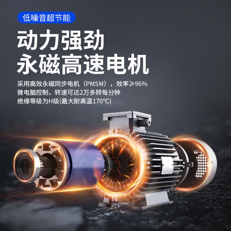 Thiết bị điều chỉnh, máy ly tâm bảng mạch khô, tốc độ cao, máy gió tốc độ trực tiếp