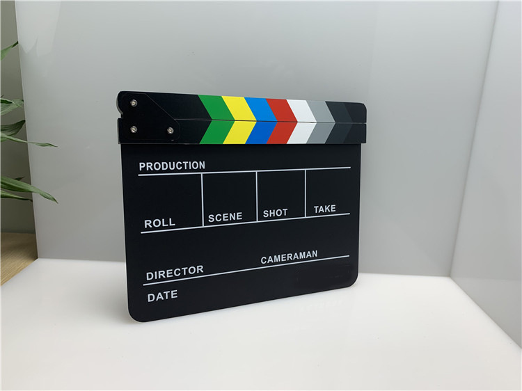 Black-and-white-colour-colour-colour-colored Acre-board film director board, camera-building aids.