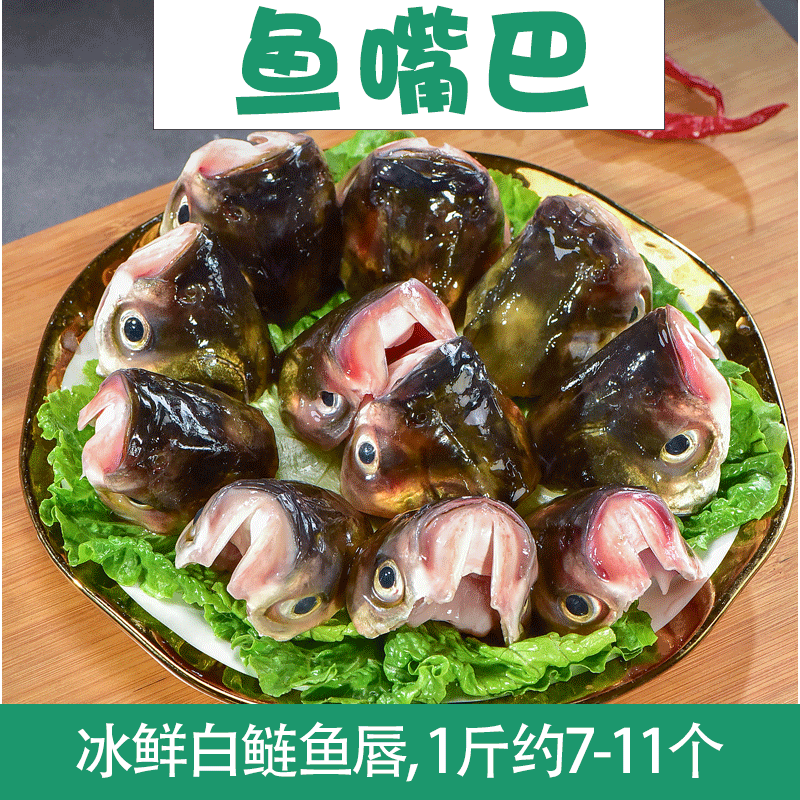 공장 판매 감기, 흰 물고기 입술 및 신선한, 냉동 흰 물고기 입술 공급.