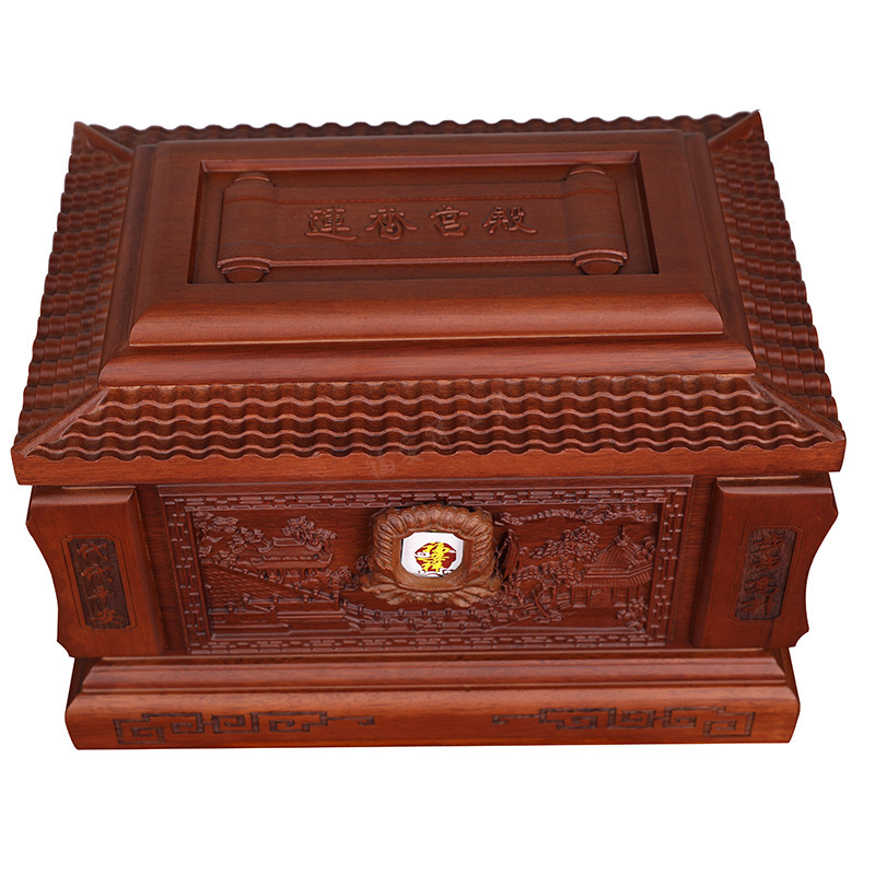 The urn box, the urn box, the mortuary box for men and women.