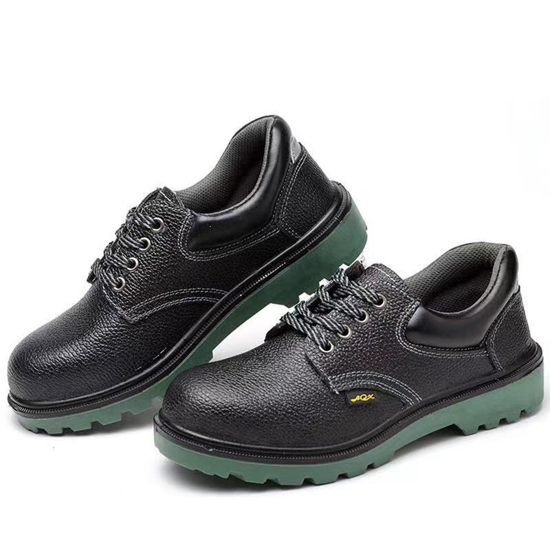 State-sanctioned shoes and shoes are protected from puncture and cattle skins resistant to oil-resistant and safe work shoes