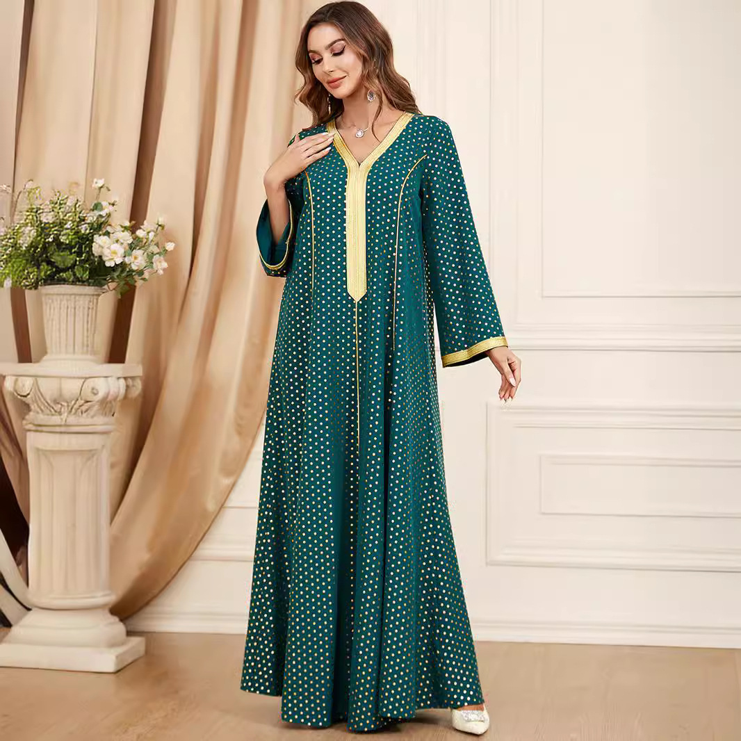 3396 Middle East Arab dress of Baya woman-in-chief muslim cross-border dress