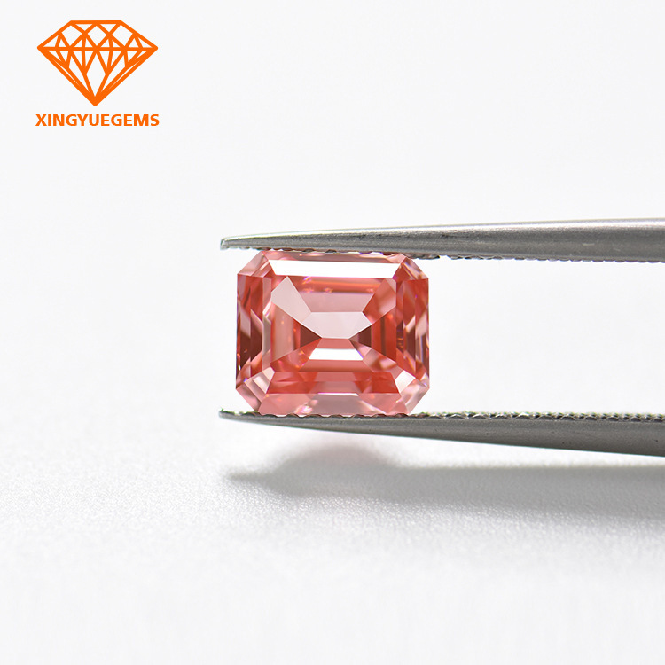 Laboratory manual production of 0.49 carats of CVD colour diamond grandmothers with IGI certificates